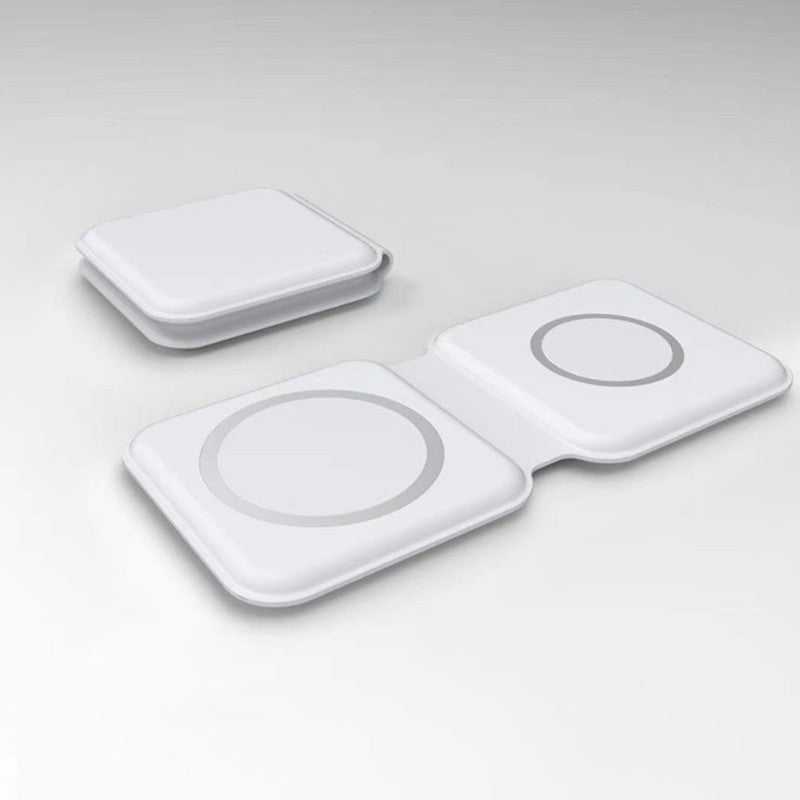 2 in 1 magnetic wireless charging dock