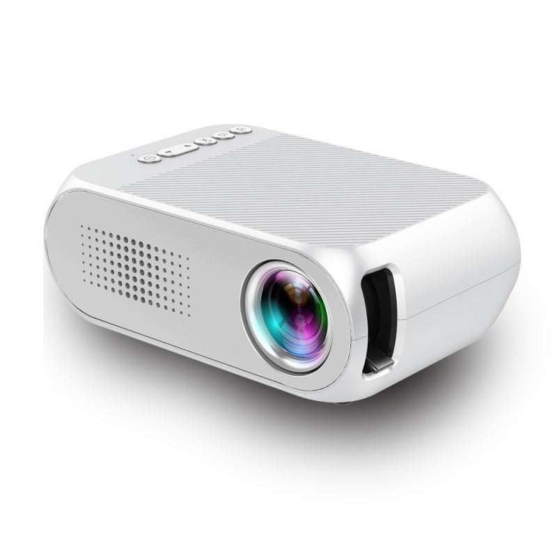 Home Mini HD portable projector displaying vibrant visuals for movies and everyday use